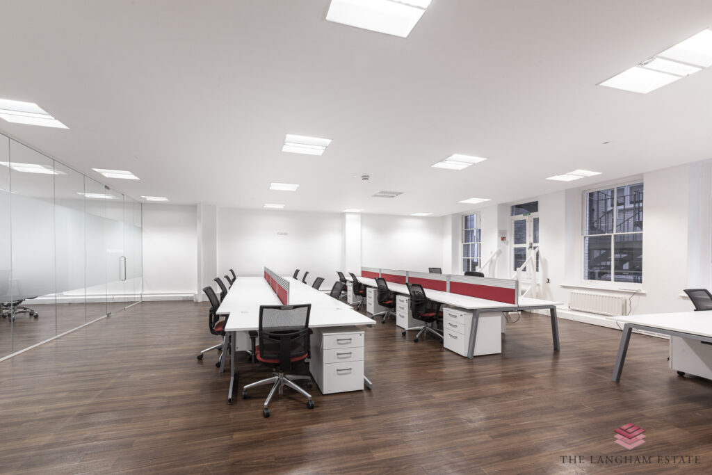 office to let plug n play northumberland house The Langham Estate