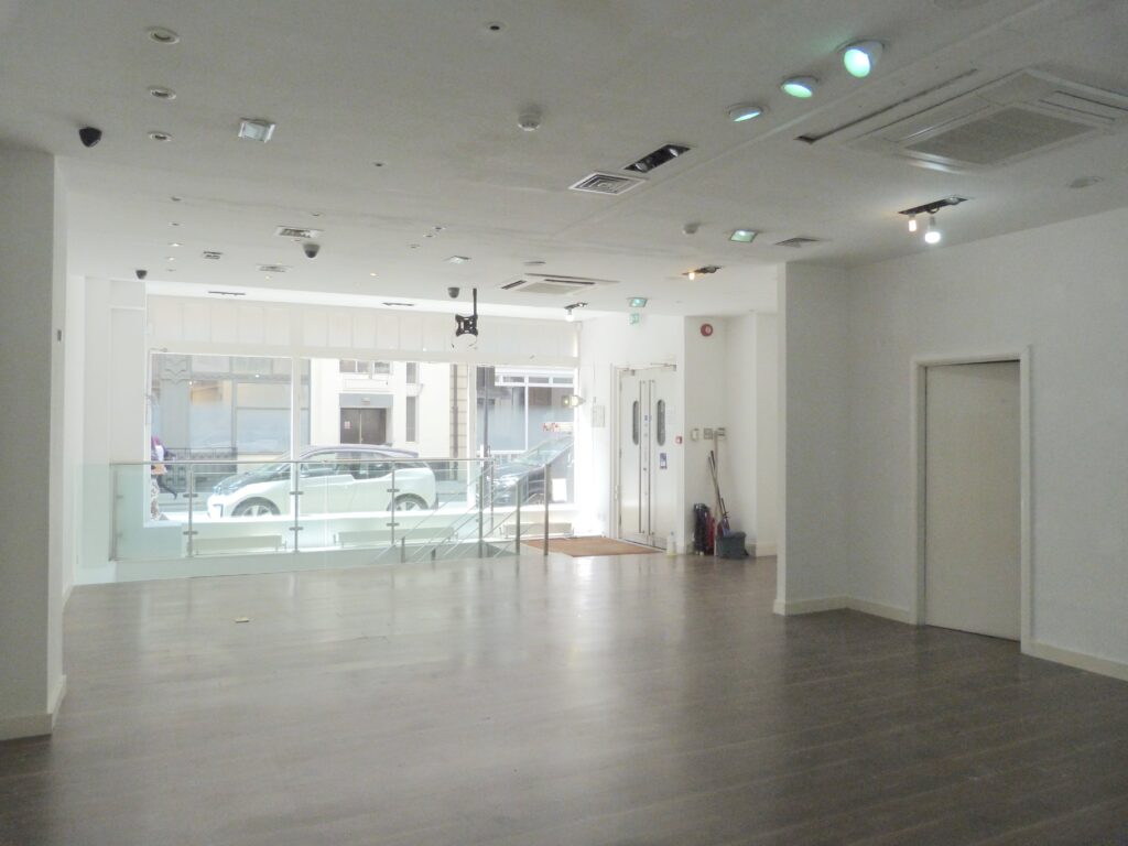 Showroom for rent near oxford street Great Titchfield House, Ground Floor South-min