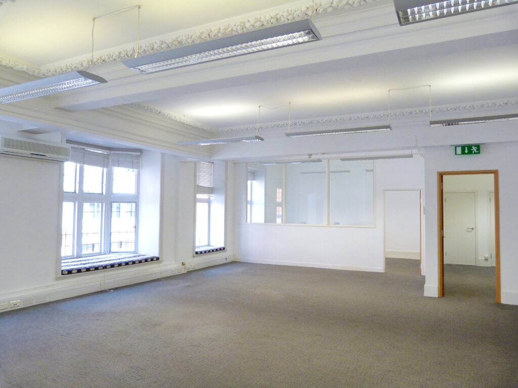 Golderbrock House, 15-19 Great Titchfield Street Open plan with one meeting room
